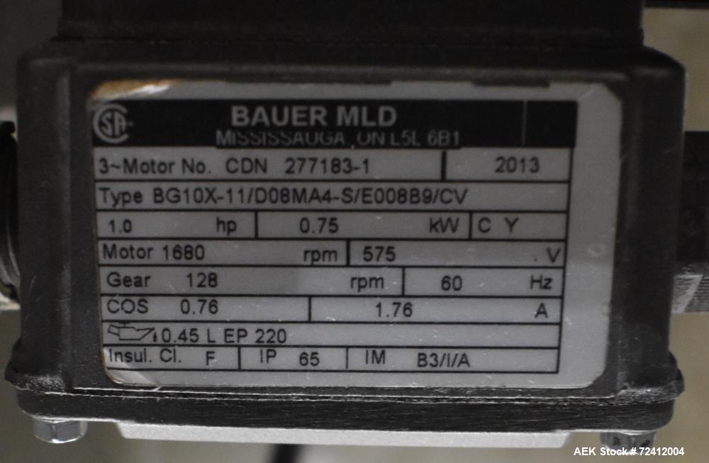 Bartelt IM7-14 Horizontal Form Fill and Seal with Dual Servo Augers